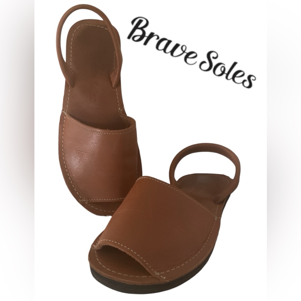 Women's🧡Tan Leather Sandals